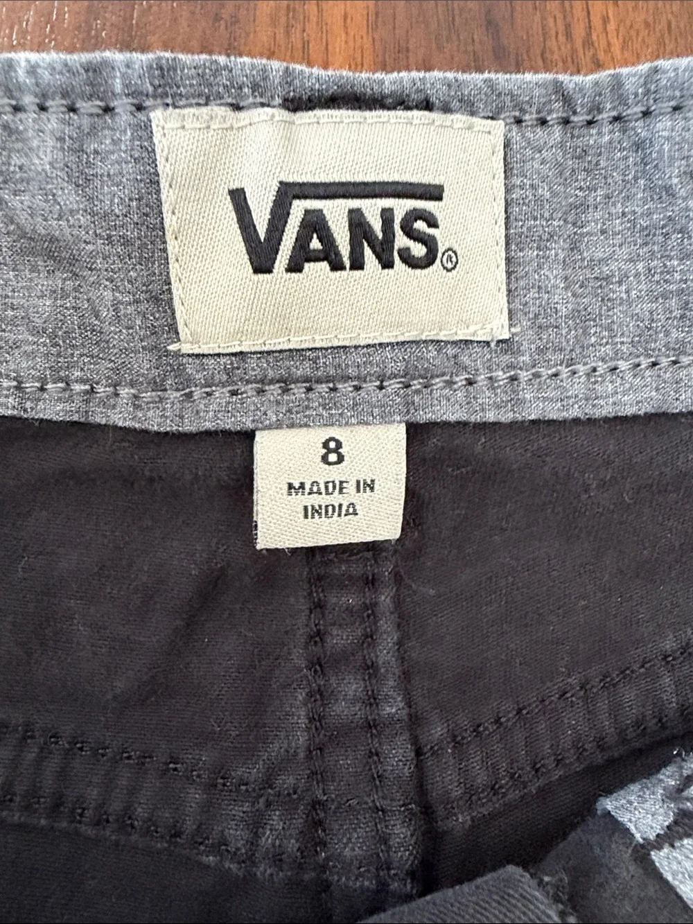 Vans Boys Black Classic Skate Shorts